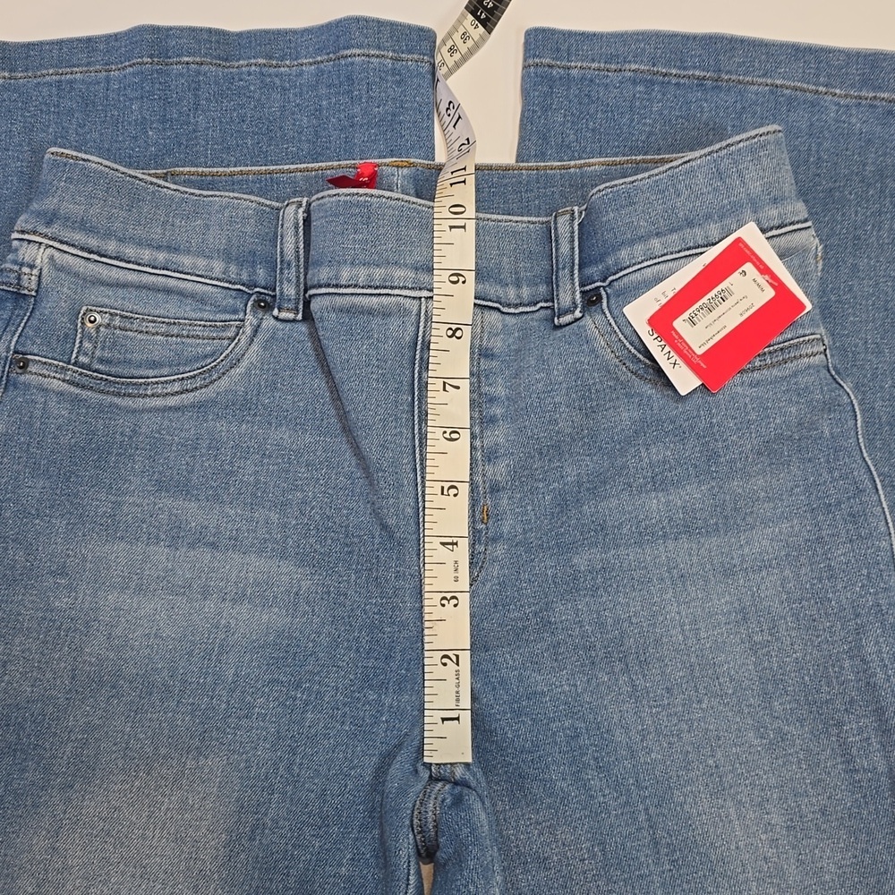 SPANX Stonewash High Rise Flare Jeans - Picture 14 of 16